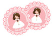 Girls First Communion Stickers