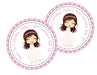 Girls First Communion Stickers