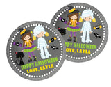Girls Halloween Stickers