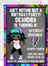 Girls Hip Hop Birthday Party Invitations