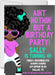 Girls Hip Hop Birthday Party Invitations