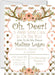 Girls Oh, Deer Baby Shower Invitations