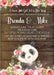 Girls Panda Baby Shower Invitations