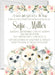 Girls Winter Arctic Animals Baby Shower Invitations