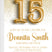 Gold Confetti Teen Birthday Party Invitations