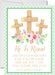 He Is Risen Easter Brunch Invitations