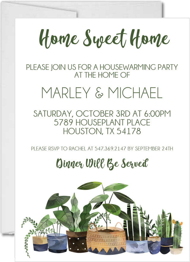 Housewarming Party Invitations