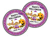 Kids Colorful Candy Halloween Stickers