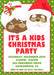 Kids Santa & Mrs. Claus Christmas Party Invitations