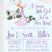 Lavender raccoon baby shower invitations