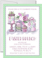 Mint And Lavender Easter Brunch Invitations