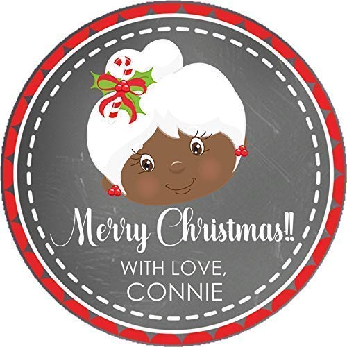 Mrs. Claus Christmas Stickers