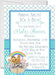 Noah's Ark Baby Shower Invitations