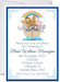 Noah's Ark Christening Invitations