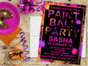 Paintball Birthday Party Invitations