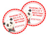 Panda Valentine's Day Stickers