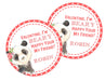 Panda Valentine's Day Stickers