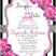 Paris Baby Shower Invitations