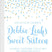 Pastel Blue And Gold Confetti Sweet 16 Party Invitations