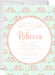 Pastel Umbrella Baby Shower Invitations