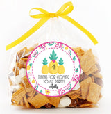 Pineapple trio sticker for summer kids birthdays