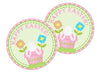 Pink and Green Easter Bunny Stickers