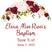 Pink red baptism stickers english spanish