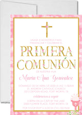 Primera Comunion invitation
