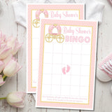 Princess Baby Shower Bingo Cards