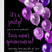 Purple black quinceanera invitation