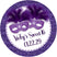 Purple masquerade ball sticker feather mask design