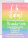 Rainbow Baby Shower Invitations