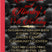 Red masquerade ticket invitation featuring decorative mask and admission pass design