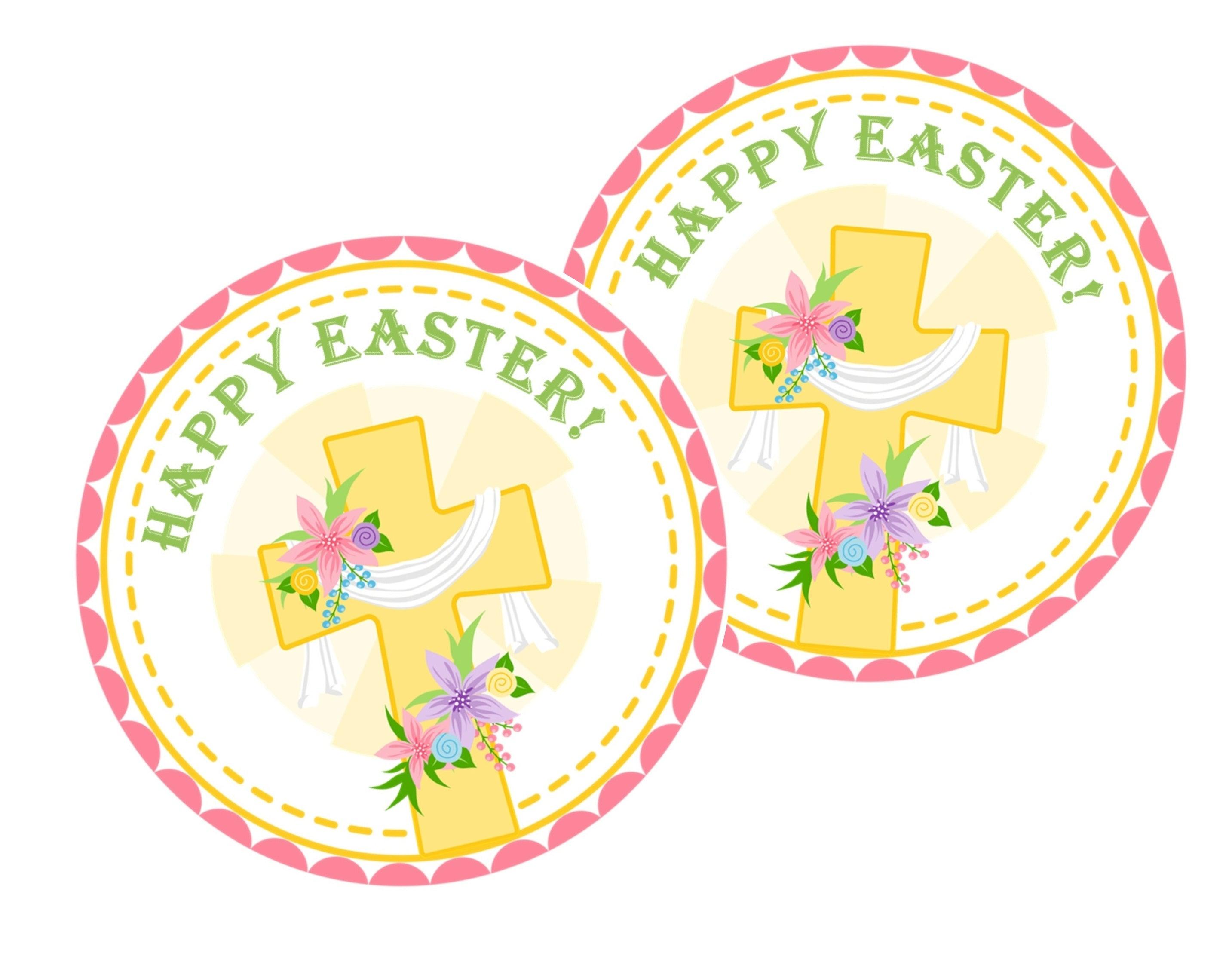 Religious Easter Stickers