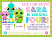 Robot Birthday Party Invitations