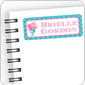 Mermaid Back To School Name Labels