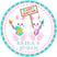 Sisters easter bunny stickers