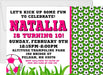 Soccer Birthday Party Invitations