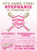 Softball Birthday Party Invitations