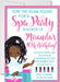 Spa Birthday Party Invitations