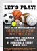 Sports Birthday Party Invitations