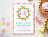 Summer Fruit Birthday Party Invitations