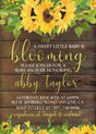 Sunflower Baby Shower Invitations