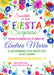 Surprise Spanish Fiesta Birthday Party Invitations