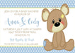 Teddy Bear Baby Shower Invitations