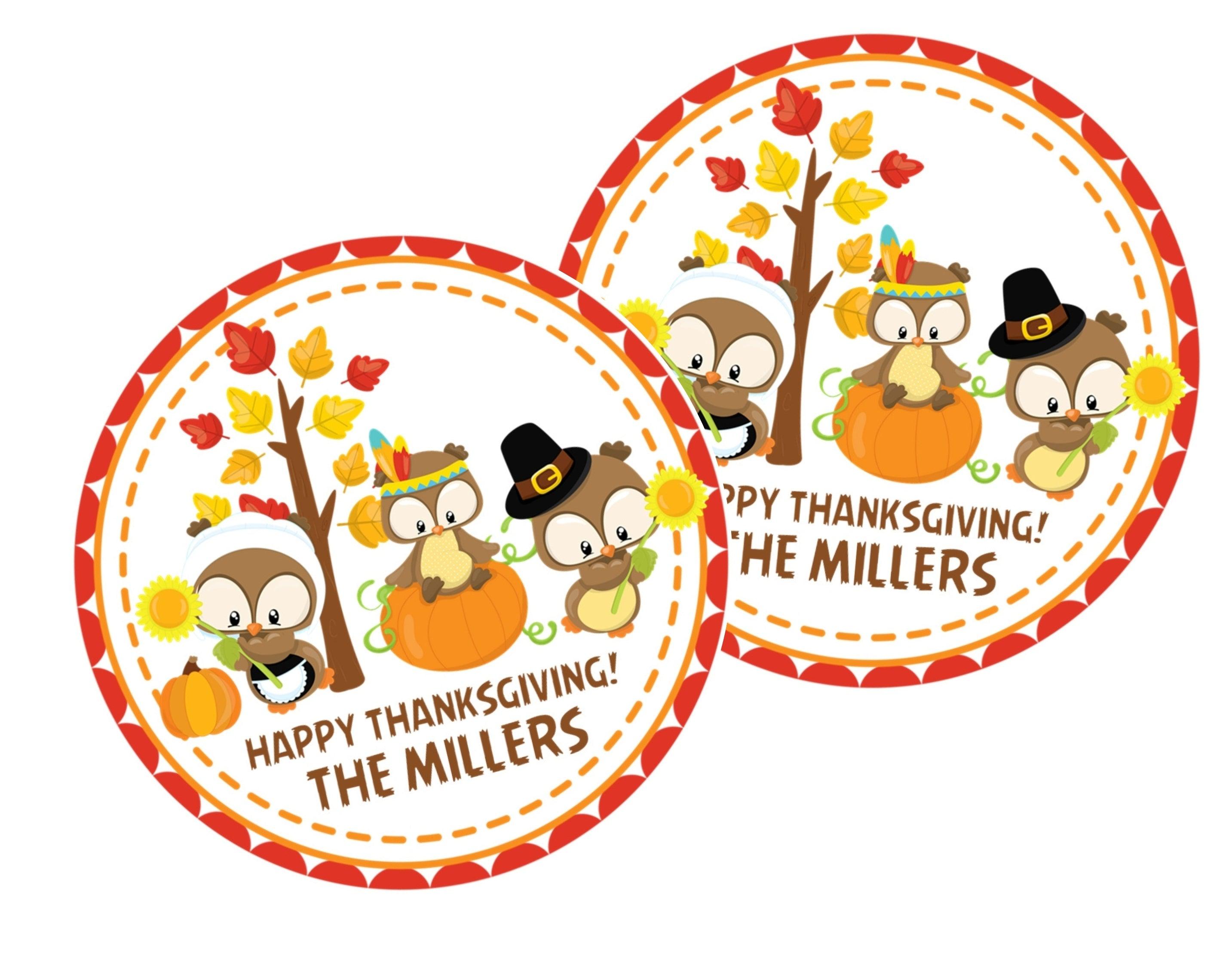 Thanksgiving Stickers