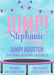 Trampoline Birthday Party Invitations