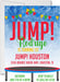 Trampoline Birthday Party Invitations