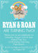 Twins Noah's Ark Birthday Party Invitations