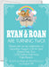 Twins Noah's Ark Birthday Party Invitations